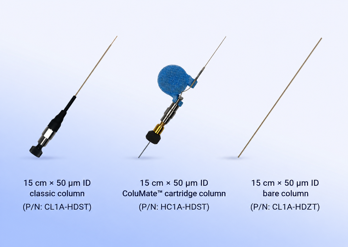 30/50 µm ID Column for Low Input Proteomics
